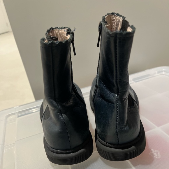 Jacadi navy booties - Picture 3 of 4